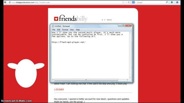 Billy/Flash MP3 Music Player Tutorial смотреть онлайн