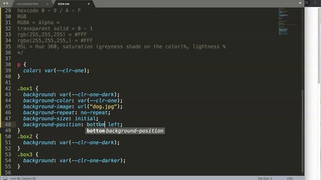 Background Position Property CSS | CSS Tutorial Part 21 смотреть онлайн