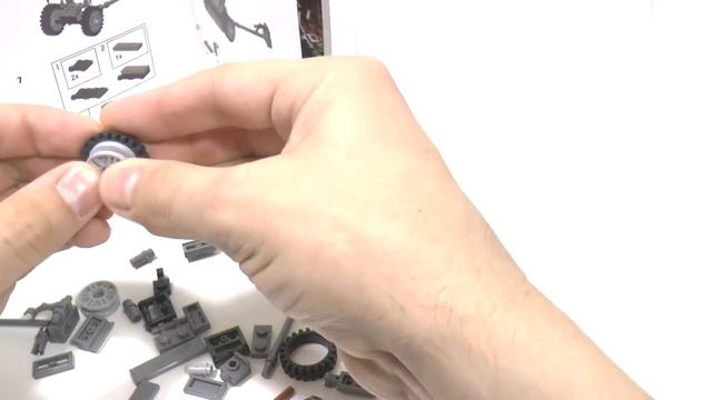 ЛЕГО пушка PAK 38 от Brickmania Обзор [музей GameBrick]