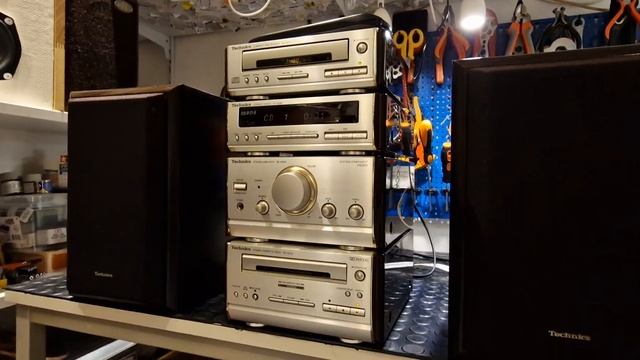 TECHNICS SE-HD50 midi hifi set high fidelity from 90' -test- смотреть онлайн