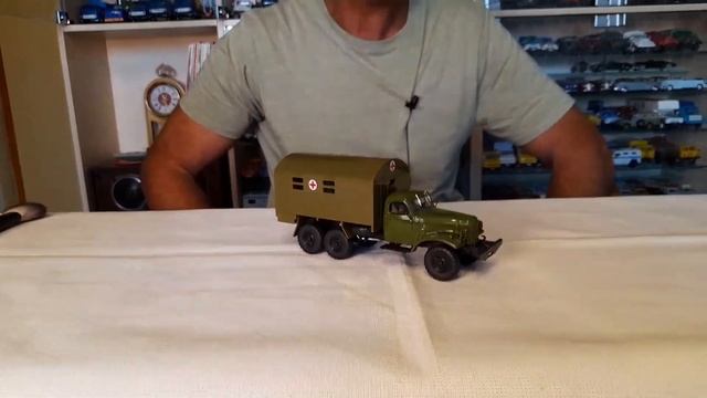 Модель автомобиля "ЗИЛ-157" в масшабе 1:43 смотреть онлайн