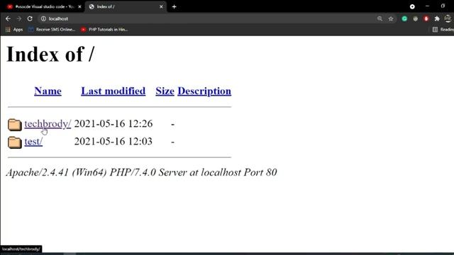 Creating Our First PHP Website | PHP Tutorial #2 (Hindi) | Beginner to advanced series смотреть онлайн