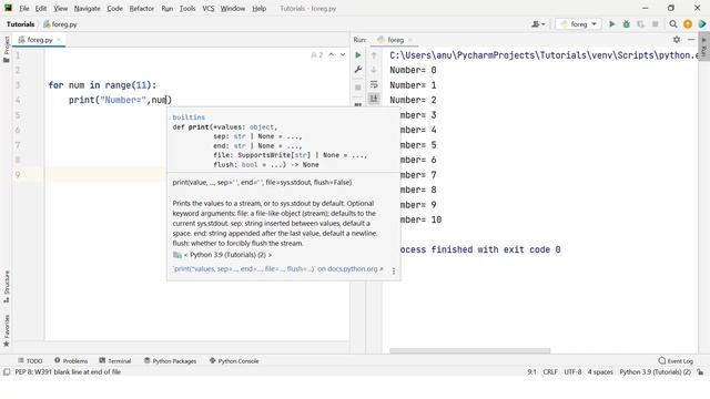 For Loops in Python | Python Tutorial in Malayalam about Loops смотреть онлайн