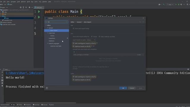 2022 08 13, 자바, 3강, 인텔리제이 세팅 смотреть онлайн