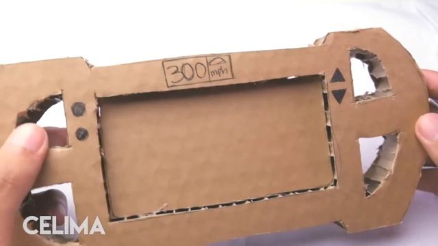 Как сделать игровой руль для смартфона из картонной коробки DIY смотреть онлайн