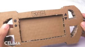 Как сделать игровой руль для смартфона из картонной коробки DIY