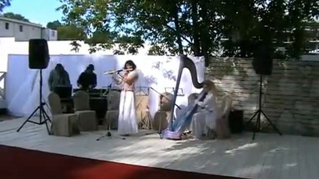 Арфа, флейта + DJ