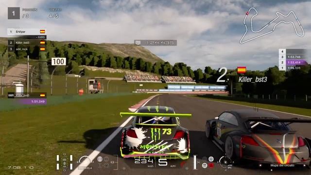 #6 Gran Turismo™Sport - Carrera Online - Pique killer vs ErViper - Volkswagen Beetle Gr.3 смотреть онлайн