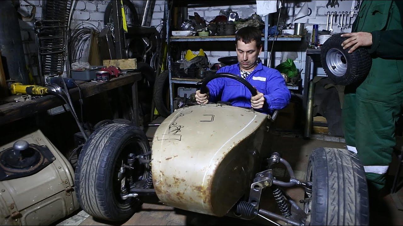 МОТО Багги- трайк из коляски от УРАЛА. смотреть онлайн