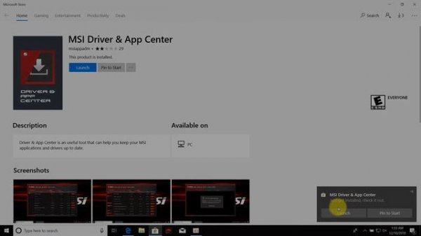 MSI® HOW-TO use MSI Driver & App Center to update driver and utility.