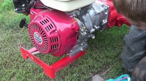 замена масла и колеи в мотоблоке мтз Беларус