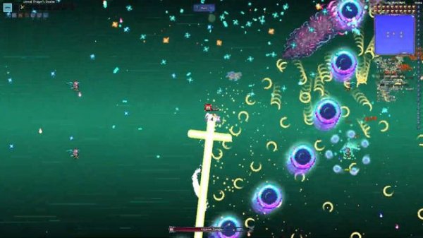 Eternity Mode Mutant Boss Fight (Terraria Fargo Souls Mod)