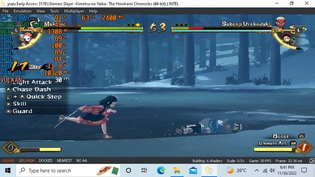Demon Slayer Kimetsu no Yaiba -YUZU[SWITCH Emulator] - Core i3 7100U | INTEL HD 620 смотреть онлайн