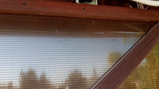 Панорамное остекление предбанника. Если установлены отливы, значит точно всё!