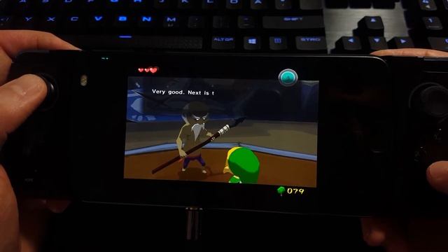 ZELDA - WIND WAKER on Dolphin emulator ANDROID (Snapdragon 835) смотреть онлайн
