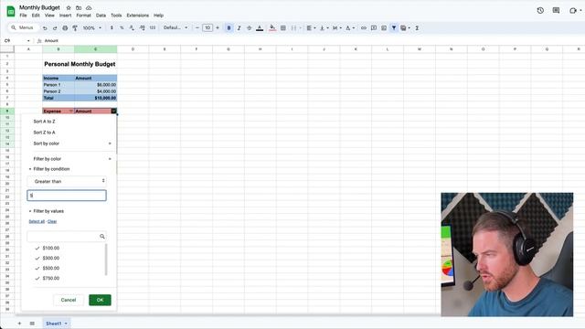 How to Use Google Sheets for Beginners | Sorting, Functions, Charts and More (2023) смотреть онлайн