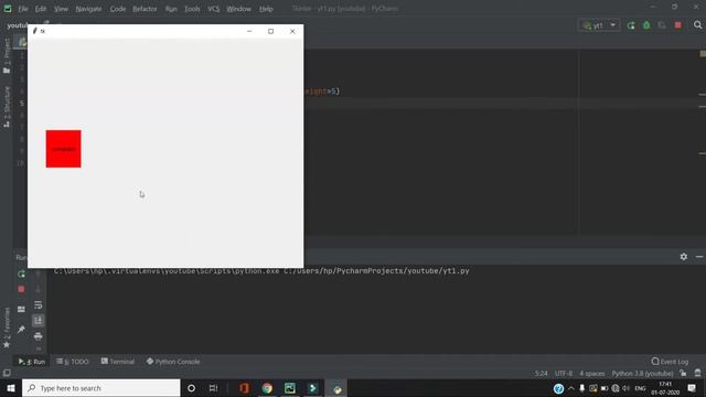 Geometry Manager Place In Tkinter | Geometry Manager In Tkinter In Hindi | Python Gui In Tkinter #6 смотреть онлайн