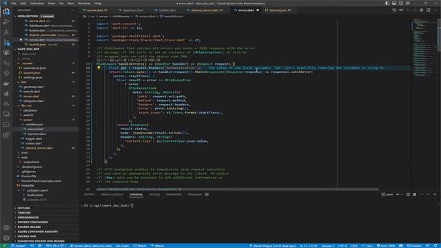 Server-side application with Dart смотреть онлайн