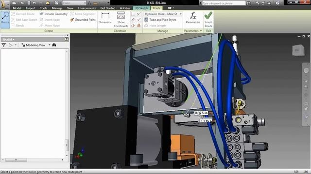 Autodesk Inventor vs. Dassault 3D CAD: Routed Systems смотреть онлайн
