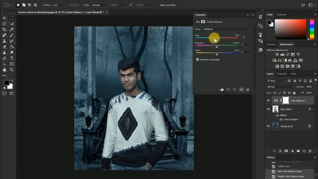 PHOTOSHOP TUTORIAL: Matching Foreground and Background смотреть онлайн