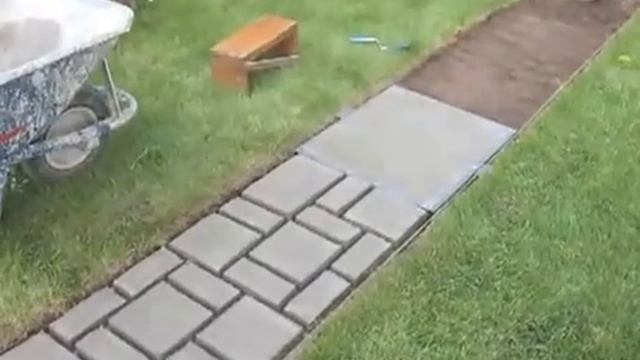 Мастер-класс по изготовлению дачных дорожек смотреть онлайн