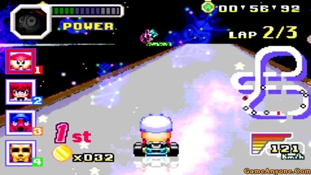Konami Krazy Racers Walkthrough (Hyper Cup) смотреть онлайн