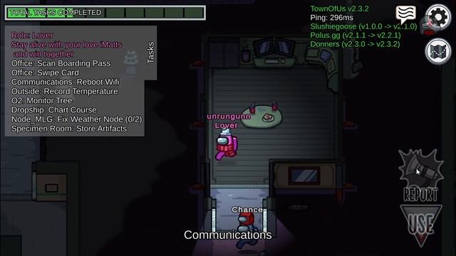 Can I CARRY MY IMPOSTOR LOVER? Trying to Win as Lover in Town of Us - Reactivated (TOUR) | Among Us смотреть онлайн