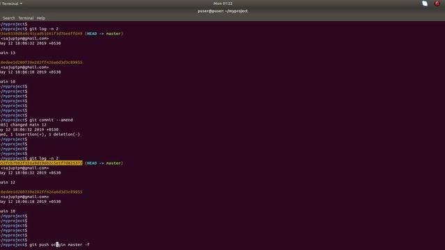 Git How to modify existing unpushed commit message смотреть онлайн