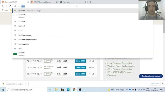 3 Passos para configurar o servidor XAMPP | PHP смотреть онлайн