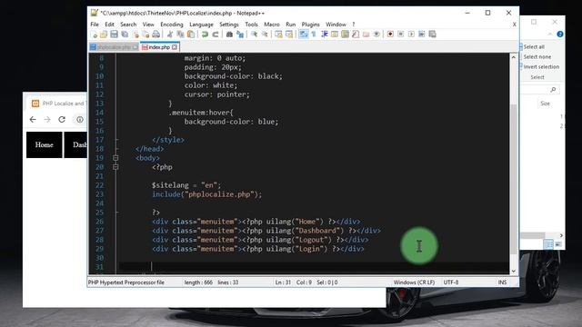 PHP Localize and Translate your Website UI смотреть онлайн