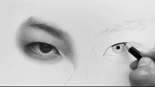 How to Draw Asian Eye |How to draw HOYEON JUNG| EASY Tutorial | Tutoriel | comment dessiner les yeu смотреть онлайн