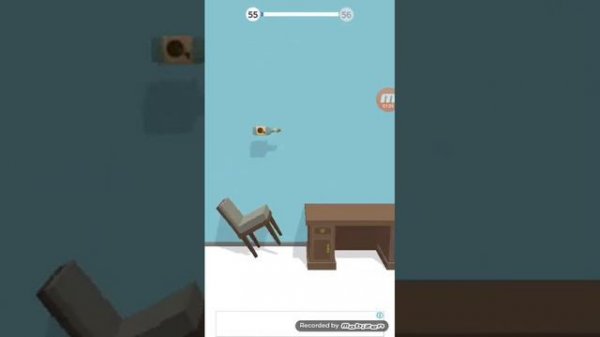 Мой друг первый раз играет Bottle Flip 3D