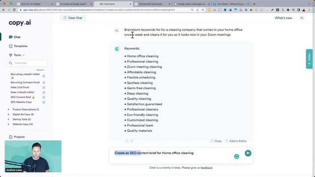 #163: Better than ChatGPT? Introducing Copy.ai's Revolutionary Chat Feature! смотреть онлайн
