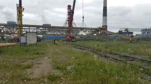 Козловой кран КС 50-42 _ СПб - Находка _ Осмотр _ Демонтаж _ Перевозка _ Монтаж _ Репортаж блондинки