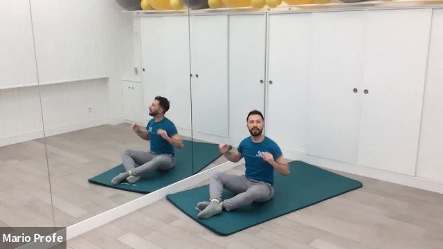 Clase de pilates Fisioterapia Santos смотреть онлайн