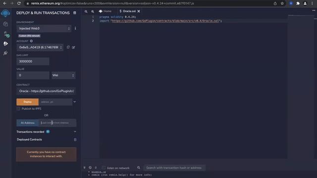 How to deploy Oracle, Create JOB & Submit Client Contract - Docker Continuation - GoPlugin смотреть онлайн