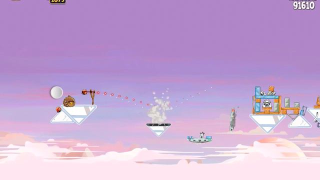Angry Birds Star Wars Cloud City 4-7 3 Star Walkthrough смотреть онлайн