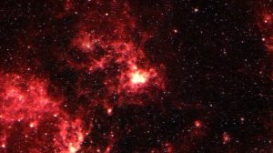 Космос - Заставка для ТВ - Исследование галактики в туманности красного дракона-рыбы