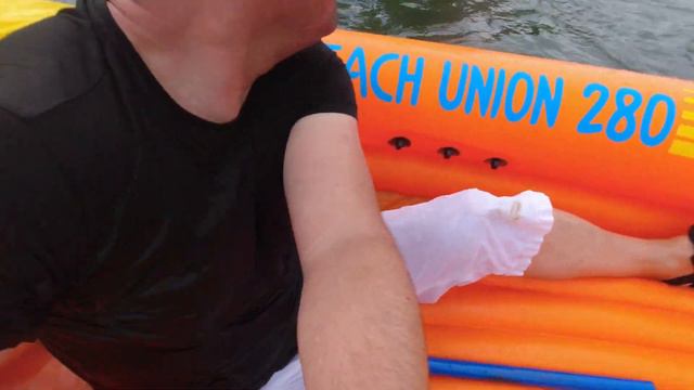 Free Kayak Ride  - Muarem Usa & Mujaser #Matka #canyon #kayak