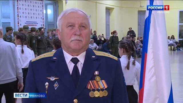 Торжественная присяга курсантов военно-патриотической школы авиаторов "Высота" имени А.Я. Кузина. смотреть онлайн