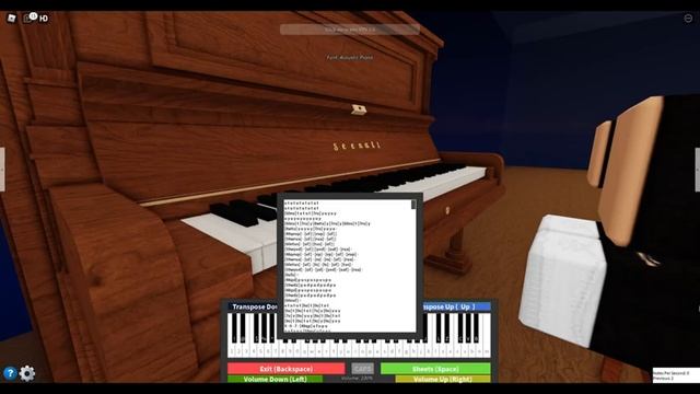 Roblox piano sheets | Interstellar main theme (SHEETS IN DESC) смотреть онлайн