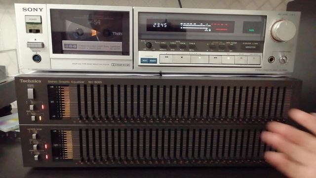 33 полосы графический эквалайзер Technics SH-8065 смотреть онлайн