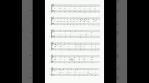 "Единоро́дный Сыне".  Знаменный распев. 1 партия.