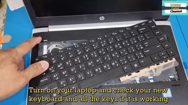 How to replace keyboard of HP Probook 430-G5 |DIY #hp #keyboard #diy смотреть онлайн