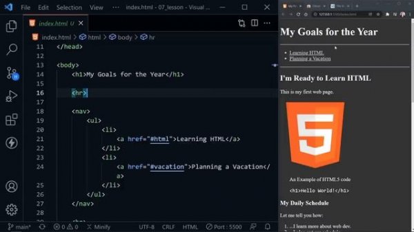 Learn HTML – Full Tutorial for Beginners (2022)