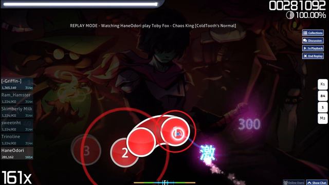 osu! Gameplay | Deltarune | Chaos King [Normal] (By Toby Fox) {READ THE DESCRIPTION!} смотреть онлайн