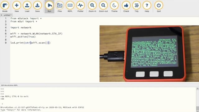 ? MicroPython. Основы сетей. Wi-Fi сканер на M5Stack смотреть онлайн