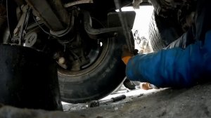 Пневмоподушка замена, полуприцеп Когель Kogel, видео. Подушка 4881, прицеп