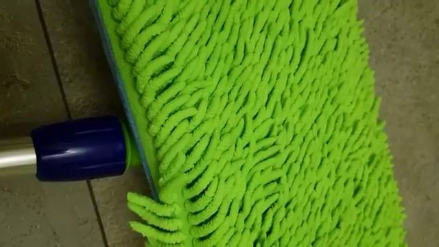 Гринвей универсальная швабра с двумя насадками из расеченого микроволокна. смотреть онлайн