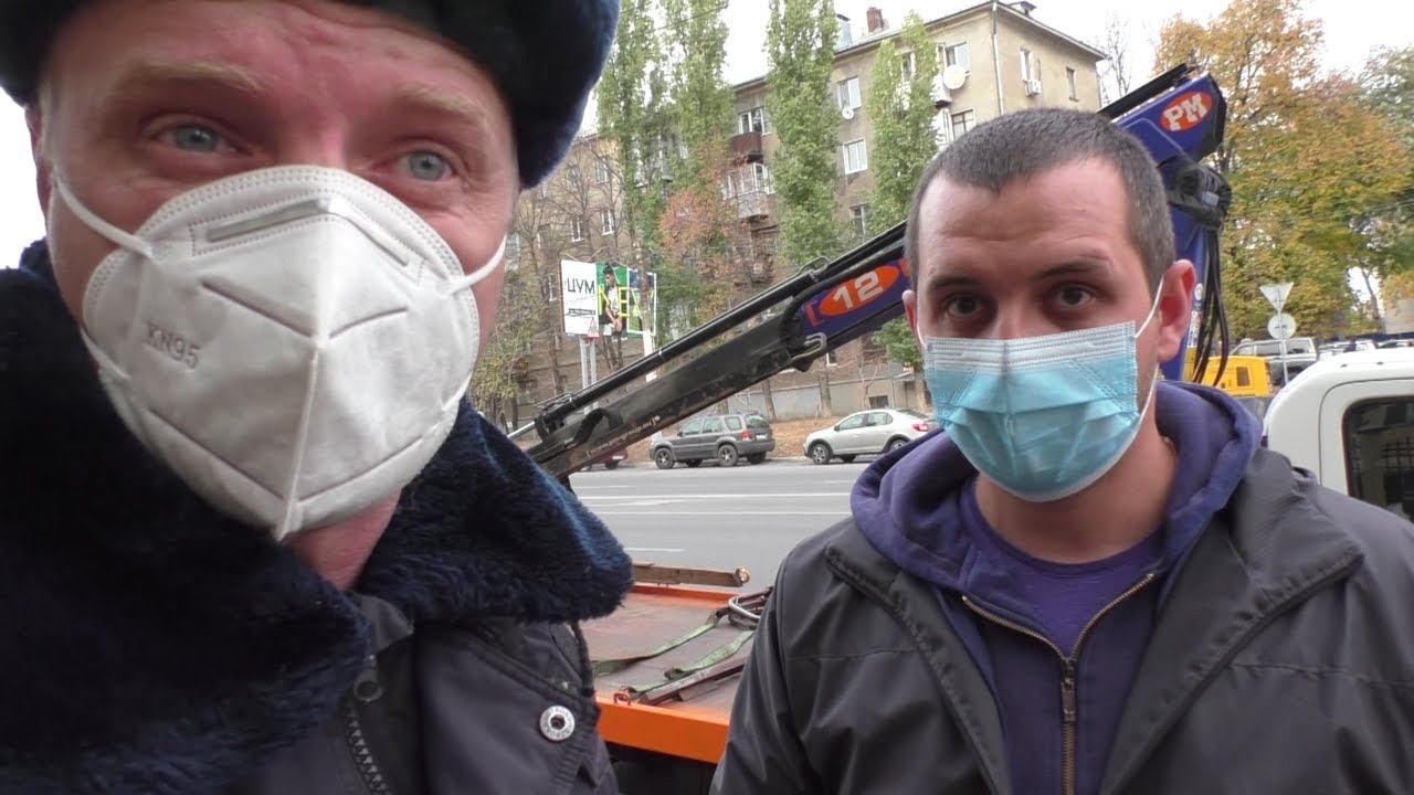 #1. Воронеж. Шоковая терапия по вышибанию дури у автохамов около Электроприбора смотреть онлайн